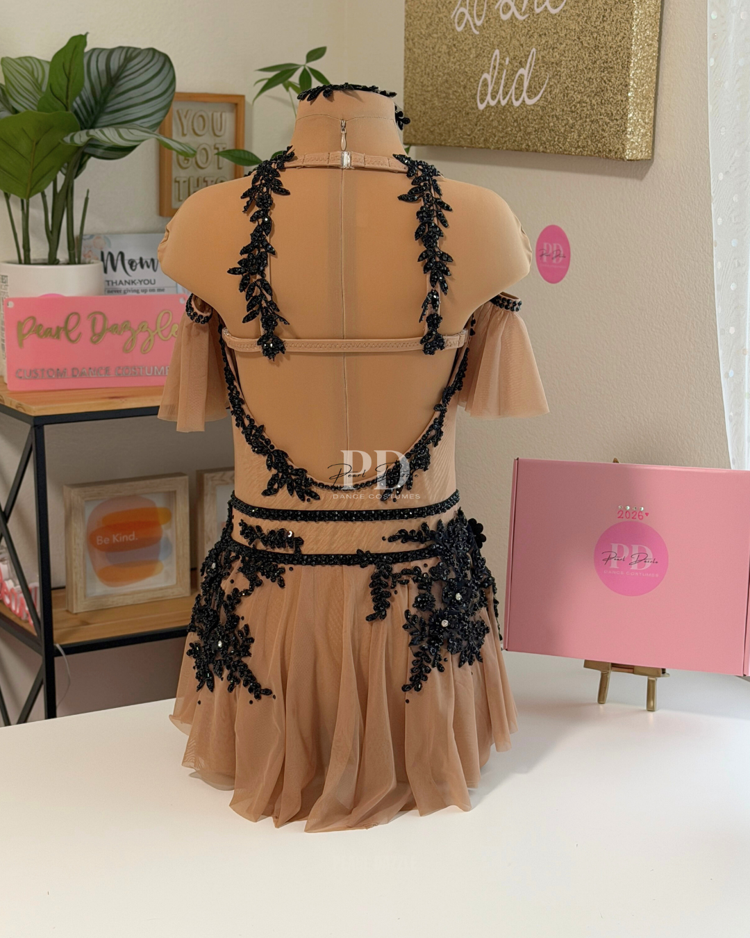 Ready to ship -CL(8-10Y)-Nude/ Black Lyrical / Contemporary Costume