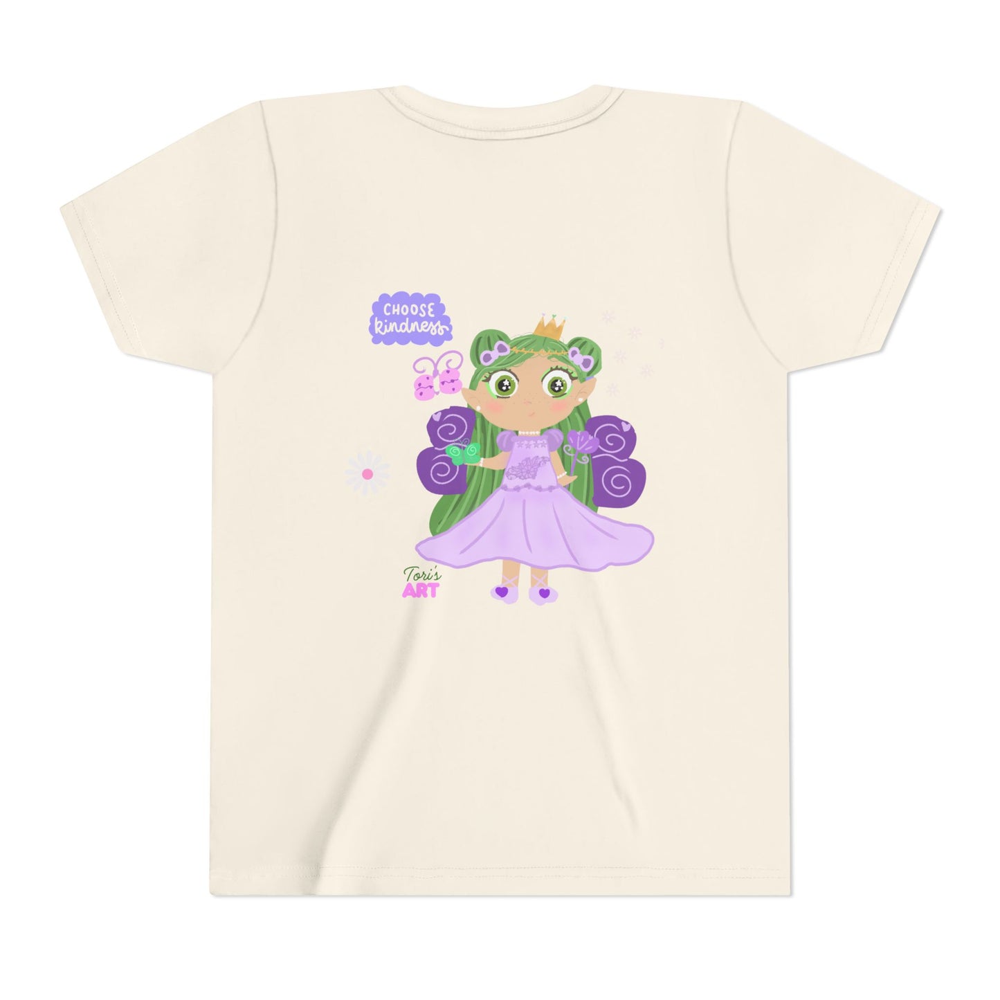 Tori_Art - Youth Spring Good Vibe Short Sleeve Tee
