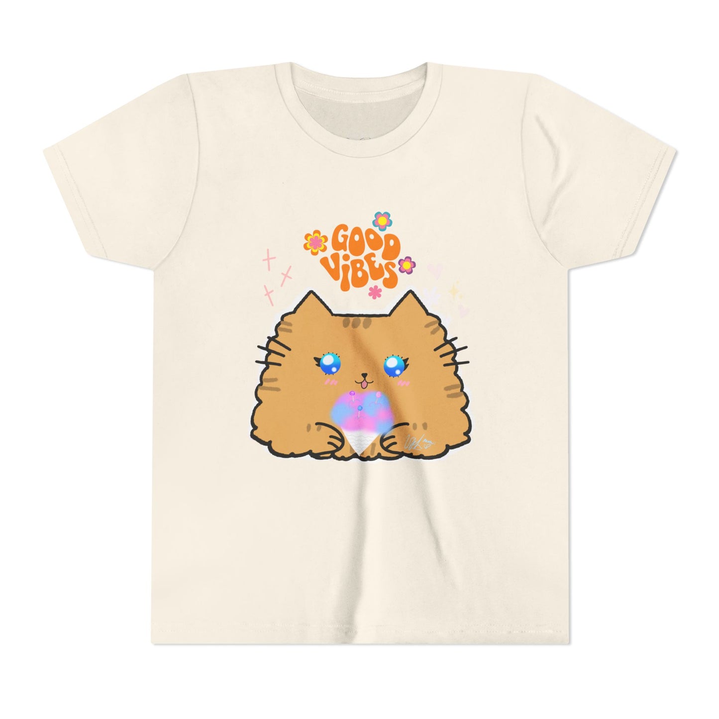 Tori_Art - Youth Spring Good Vibe Short Sleeve Tee