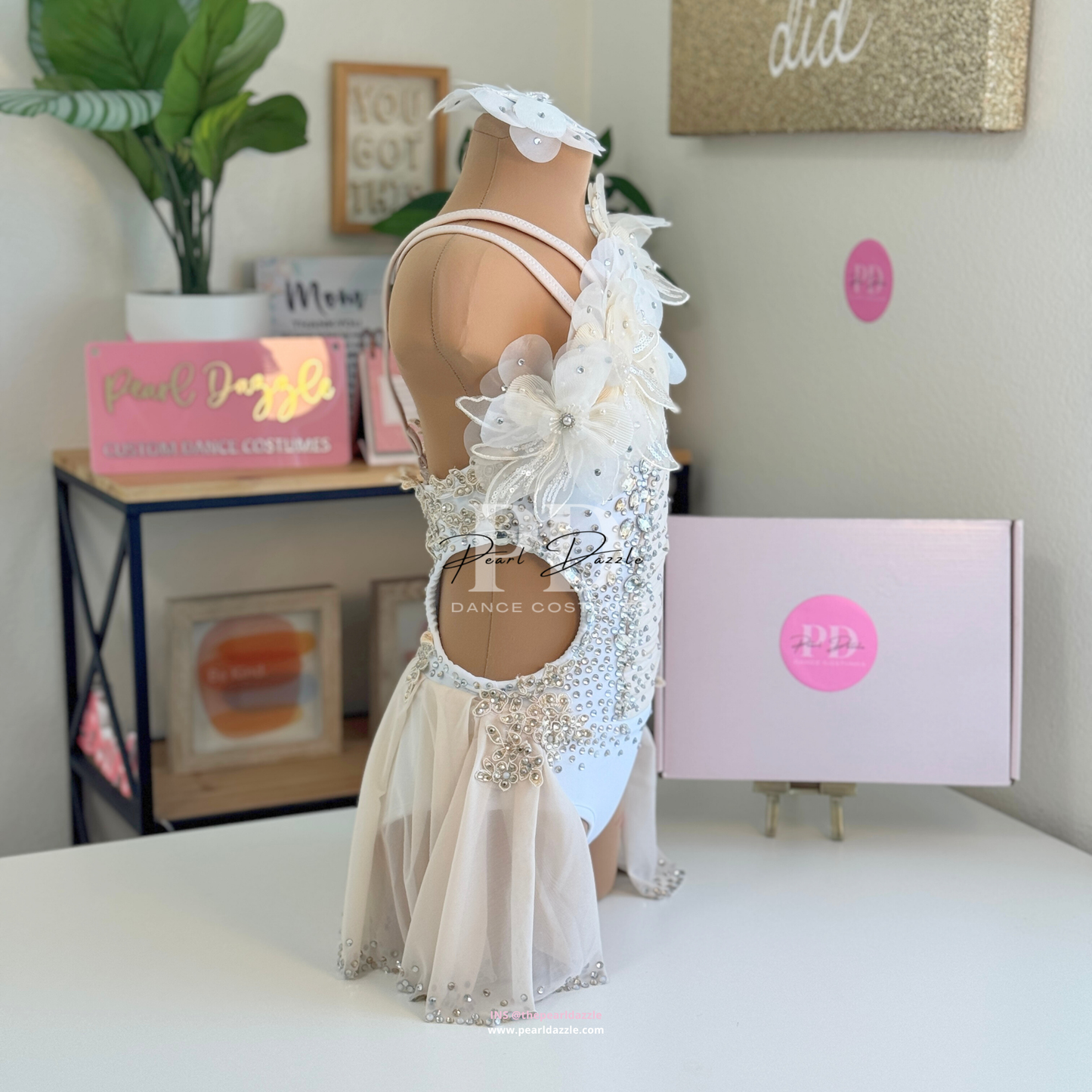 Ready to ship -CM（6-8Y）-Floral Glory Lyrical Dance Costume